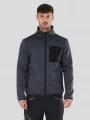 Fundango Jefferson Fleece Jacket herren fleecepullover grau 1