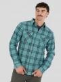 Fundango Roddy Lined Shirt herren hemdjacke grün 1