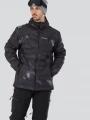 Fundango Fairfield Padded Jacket herren gesteppt skijacke Schwarz 1