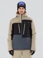 Fundango Atlas Allmountain Jacket herren skijacke sand 1