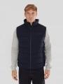 Fundango Vance Padded Vest herren westen dunkelblau 1