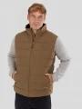 Fundango Vance Padded Vest herren westen braun 1