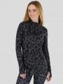 Fundango Yade III Baselayer Top damen funktionsshirt Schwarz 1