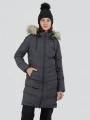 Fundango Puppis Padded Jacket damen wintermantel grau 1