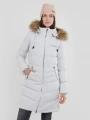 Fundango Puppis Padded Jacket damen wintermantel sand 1