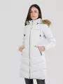 Fundango Puppis Padded Jacket damen wintermantel grau 1