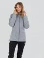 Fundango Ara Fleece Jacket damen fleecepullover grau 1