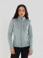 Fundango Antilles Melange Jacket damen fleecepullover grün 1