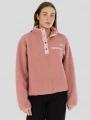 Fundango Pacha Fleece Jacket damen fleecepullover rosa 1