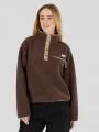 Fundango Pacha Fleece Jacket damen fleecepullover braun 1