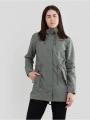 Fundango Tapara Waterproof Jacket damen regenmantel grün 1
