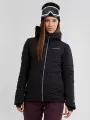 Fundango Punch Padded Jacket damen gesteppt skijacke Schwarz 1