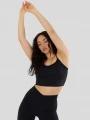 Fundango Aero Crop Top damen crop-top Schwarz 1
