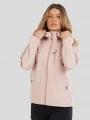 Fundango Piora Waterproof Jacket damen regenmantel rosa 1
