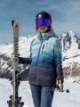 Fundango Pumila Padded Jacket damen skijacke hellblau 1