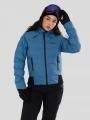 Fundango Zina Padded Jacket damen gesteppt skijacke blau 1