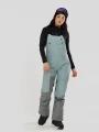 Fundango Sakura ECO Bib Pants damen skioveralls grün 1