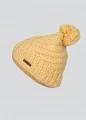 Fundango Glen Beanie damen bommelmütze gelb 1
