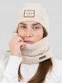 Fundango Grace Beanie damen strickmütze Schwarz 1