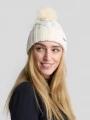 Fundango Renna II Beanie damen strickmütze weiß 1